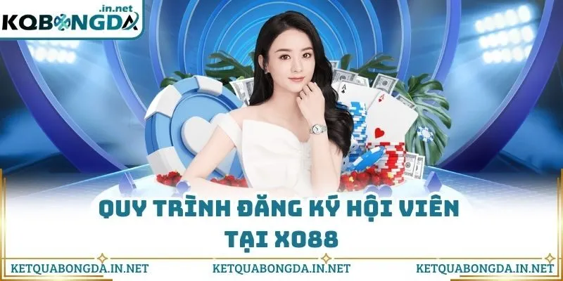 Các bước đăng ký tài khoản hội viên XO88